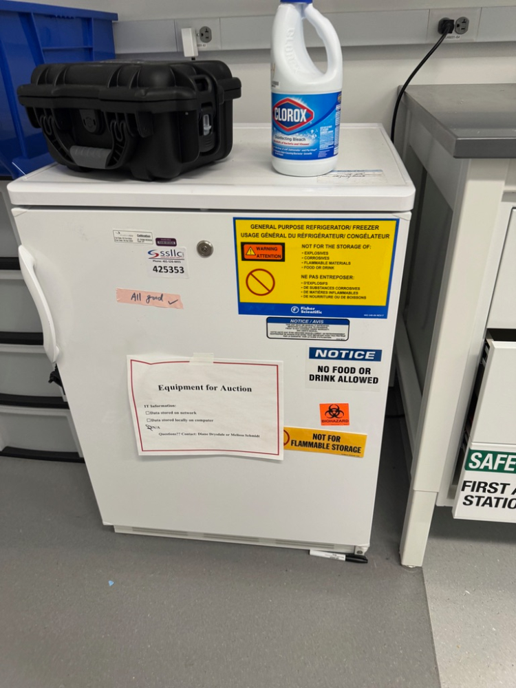 Image of Fisher Scientific Undercounter Refrigerator